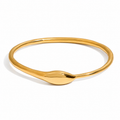 Bracciale Snake - acciaio inossidabile placcato oro 18k PVD - più adatto a chi ha un braccio sottile
