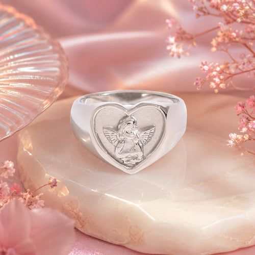 Anello Angel - acciaio inossidabile - misura 7