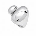 Anello Bomber - acciaio inossidabile - regolabile