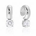 Earcuff Diamond - acciaio inossidabile - zircone