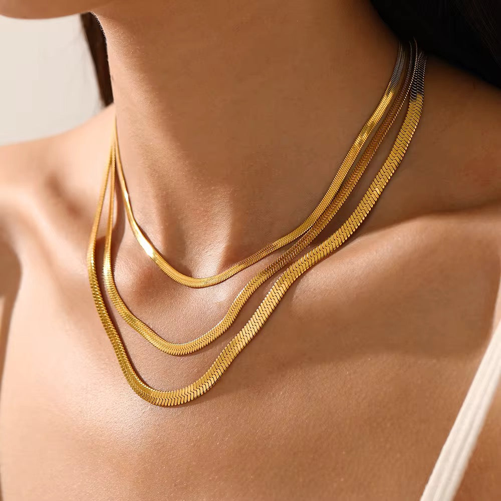 Collana Basic but icon - acciaio inossidabile placcato oro 18k PVD