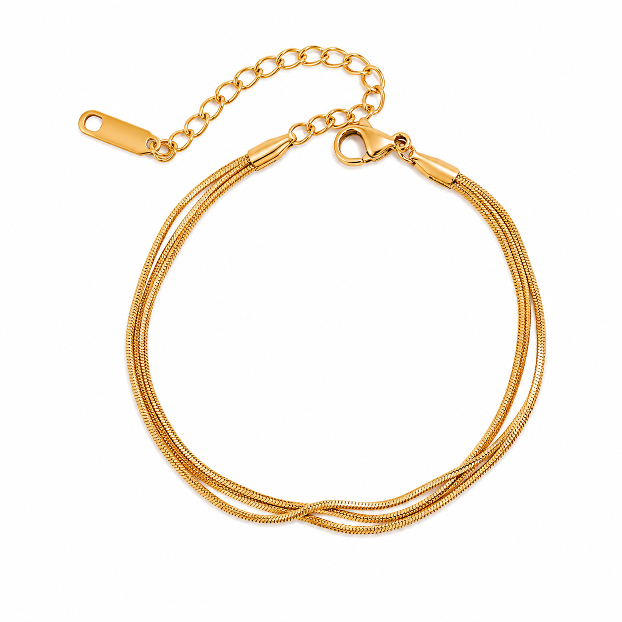 Bracciale Basic But Icon - acciaio inossidabile placcato oro 18k PVD