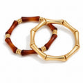 Bracciali Resin - Resina - set di due bracciali