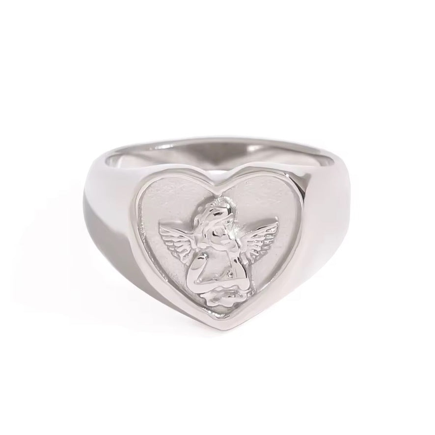 Anello Angel - acciaio inossidabile - misura 7