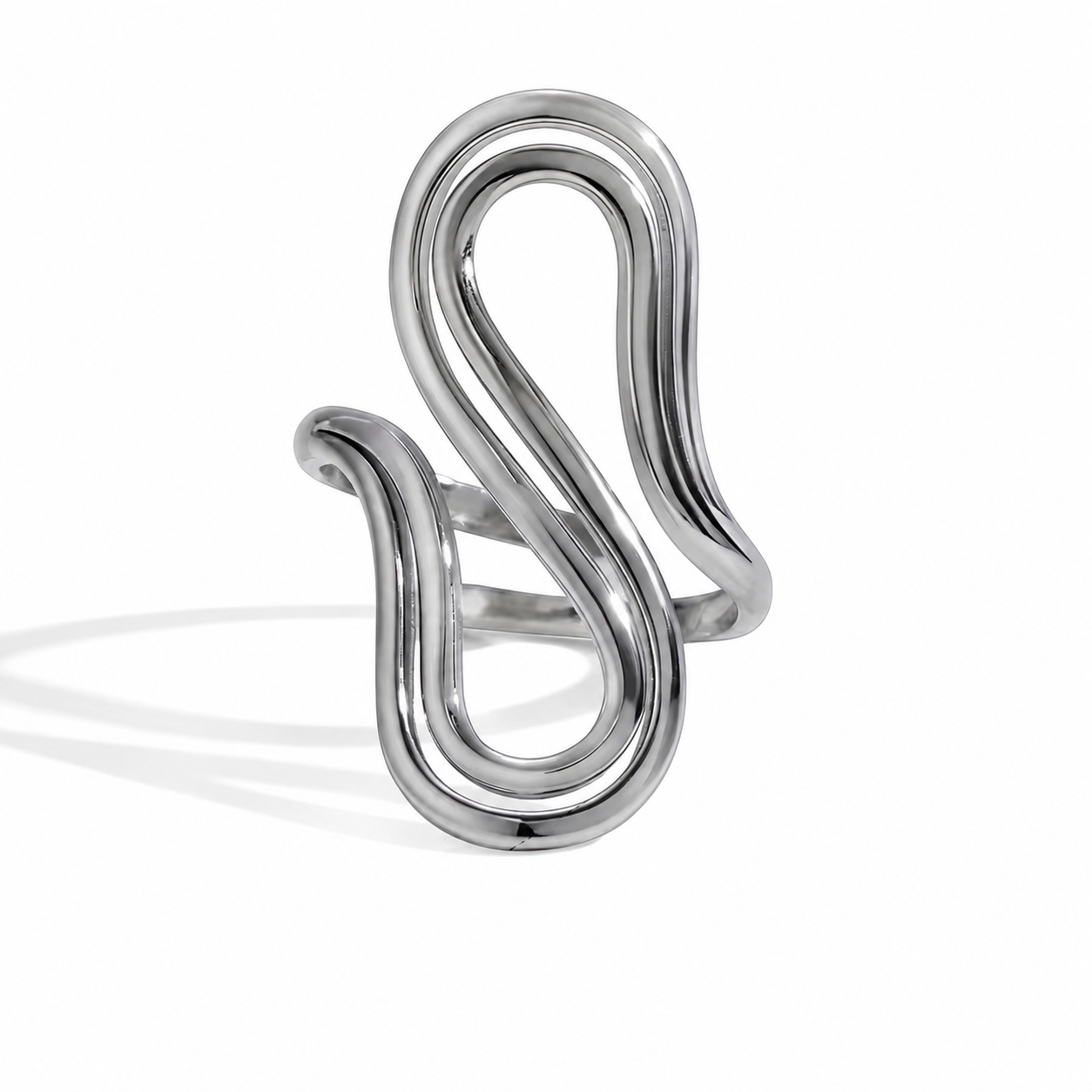 Anello Line - acciaio inossidabile - regolabile