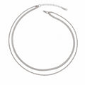 Collana Regalia - acciaio inossidabile - doppia collana