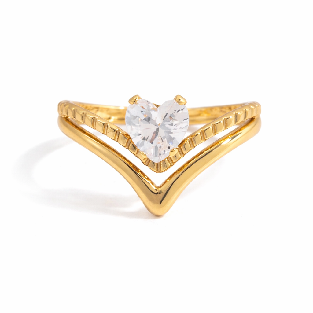 Anello Crystal love