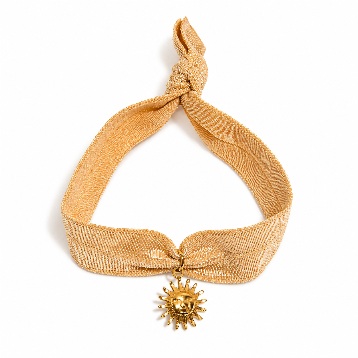 Bracciali Elastic - cordino elastico resistente e charms in acciaio inossidabile con placcatura oro 18k PVD