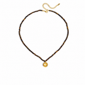 Collane Summer - chiusure e charms in acciaio inossidabile placcato oro 18k PVD - perline e perle