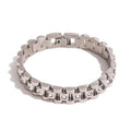 Bracciale Watch - acciaio inossidabile- zirconi