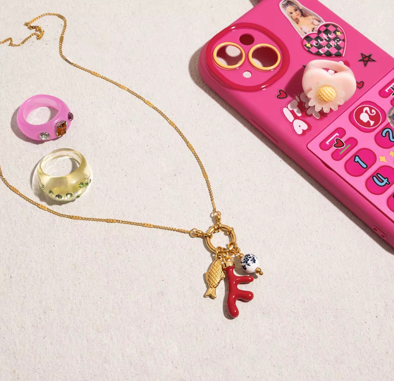 Collana Napoli componibile (3 charms compresi)