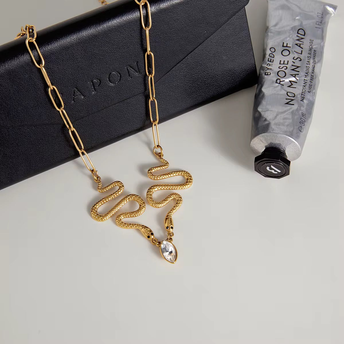 Collana Double snake