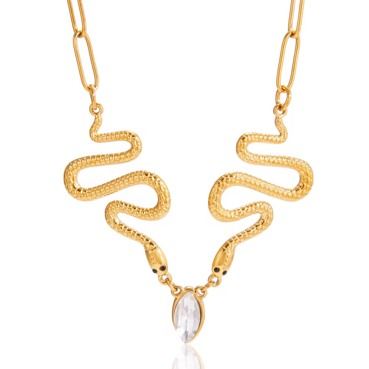 Collana Double snake