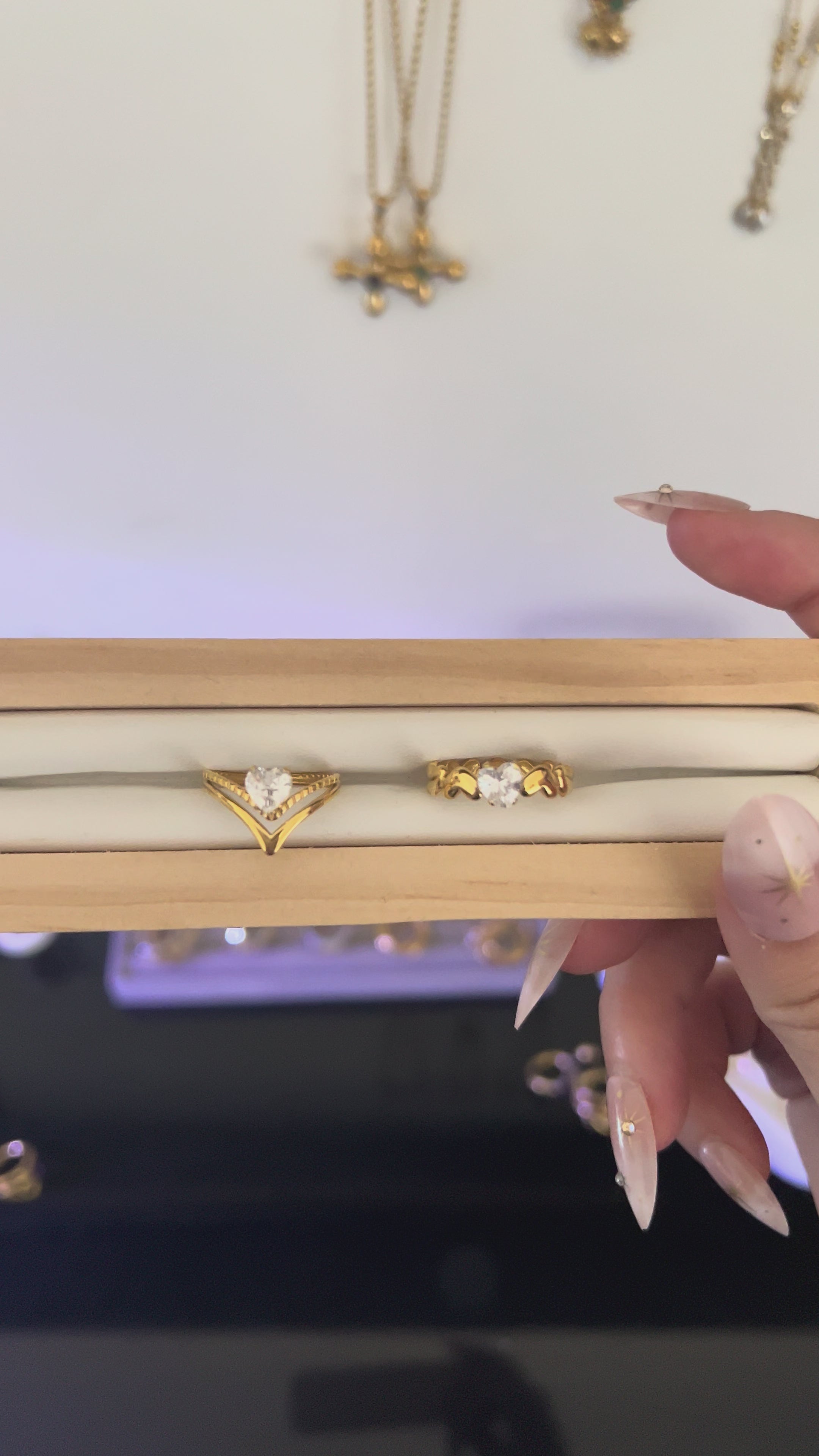 Anello Crystal love